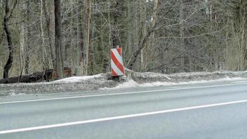 macchine eccesso di velocità su il autostrada video