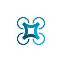 Drone vector icon design illustration