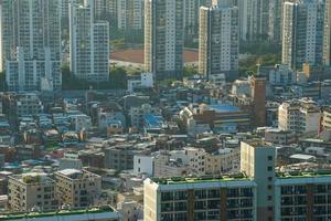 Apartment Landscape in Seoul, Korea photo