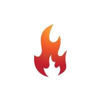 flame icon fire vector design