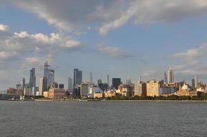 horizonte de manhattan en nueva york foto