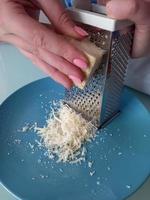 grated parmesan cheese photo