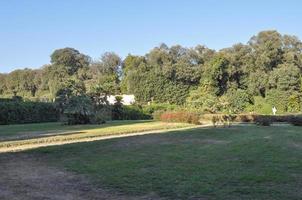 Royal palace gardens in Caserta photo