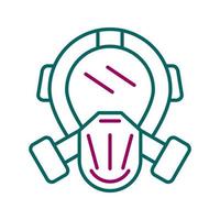 Gas Mask Vector Icon