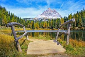 lago antorno, venecia, italia, 2022 foto