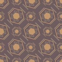 Luxury seamless pattern vector