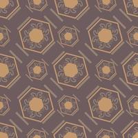 Luxury seamless pattern vector