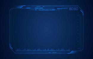 Modern Screen Technology Background vector