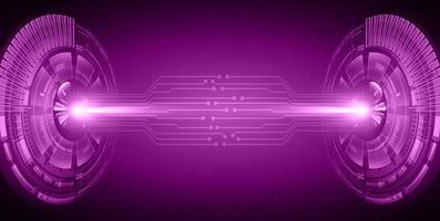 Modern Holographic Projector Technology Background vector
