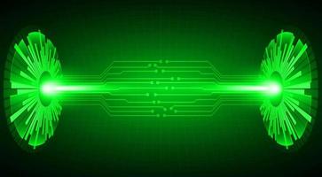 Modern Holographic Projector Technology Background vector