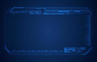 Modern Screen Technology Background vector