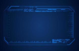 Modern Screen Technology Background vector