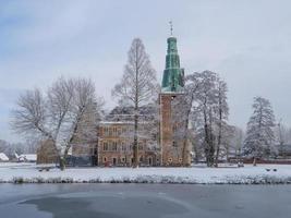 Winter time at Raesfeld castle photo