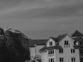 Eidfjord in  norway photo