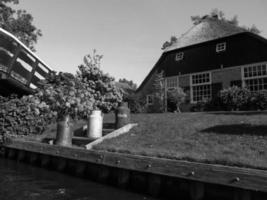 the dutch village Giethoorn photo