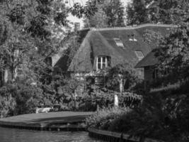 giethoorn en los países bajos foto