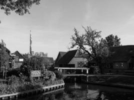 Giethoorn in the netherlands photo