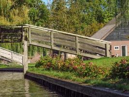 Giethoorn in the netherlands photo