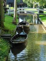 giethoorn en los países bajos foto