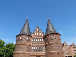 la ciudad de luebeck foto