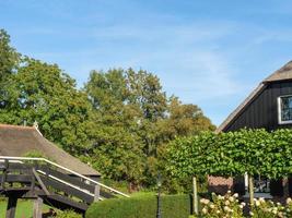 the dutch village of Giethoorn photo