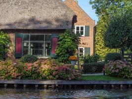 Giethoorn in the netherlands photo