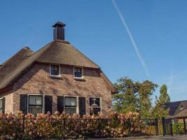 Giethoorn village in the netherlands photo