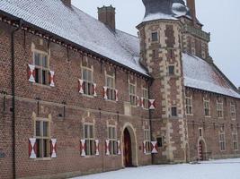 Winter time at Raesfeld castle photo