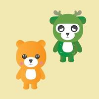 Cute Bear Illustration vector