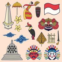 nusantara culture vector