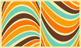 Abstract Retro Wallpaper Vector Pattern