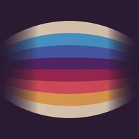 Backgrou Abstract Retro Neon Color Stripes Rainbow Pattern Wallpaper vector