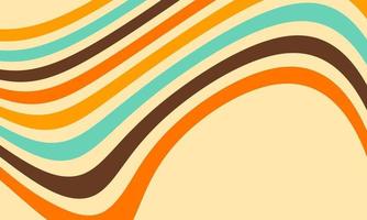 Abstract Retro Wallpaper Vector Pattern