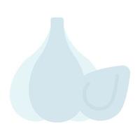 Garlic icon in editable vector design