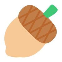 Acorn icon in perfect design vector