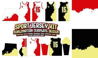 sublimation redhorse basketball jersey design