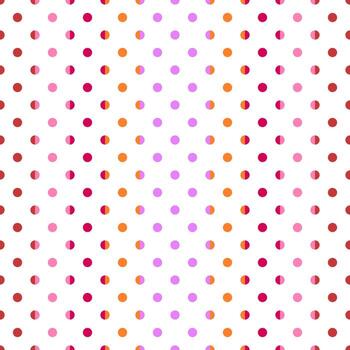 abstract colorful  polka dots background vector