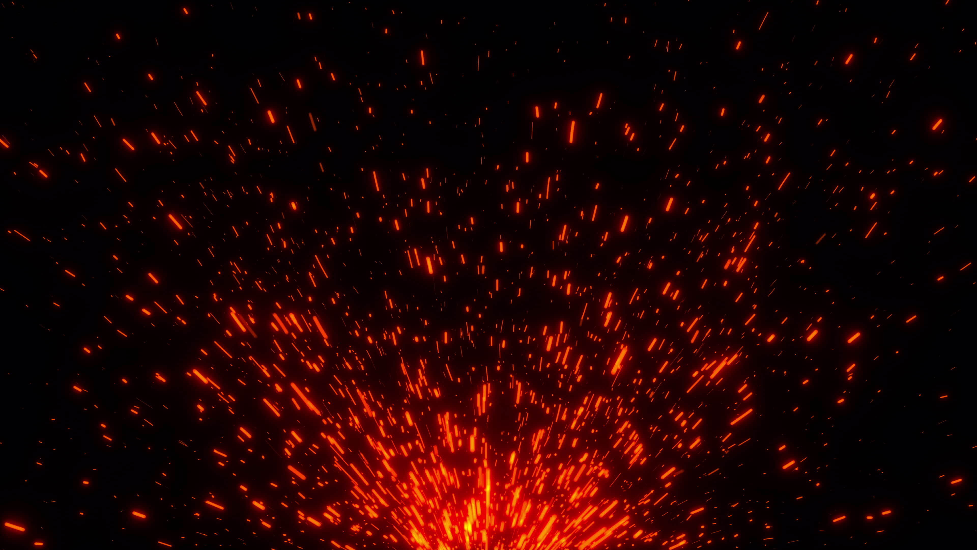 Loop fire particles sparks explode abstract background 13106604 Stock