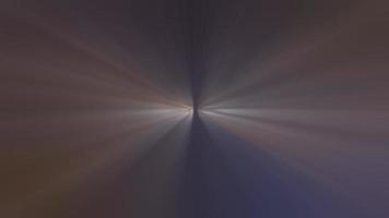 luz de alargamento radial de brilho de ouro de centro de loop abstrato video