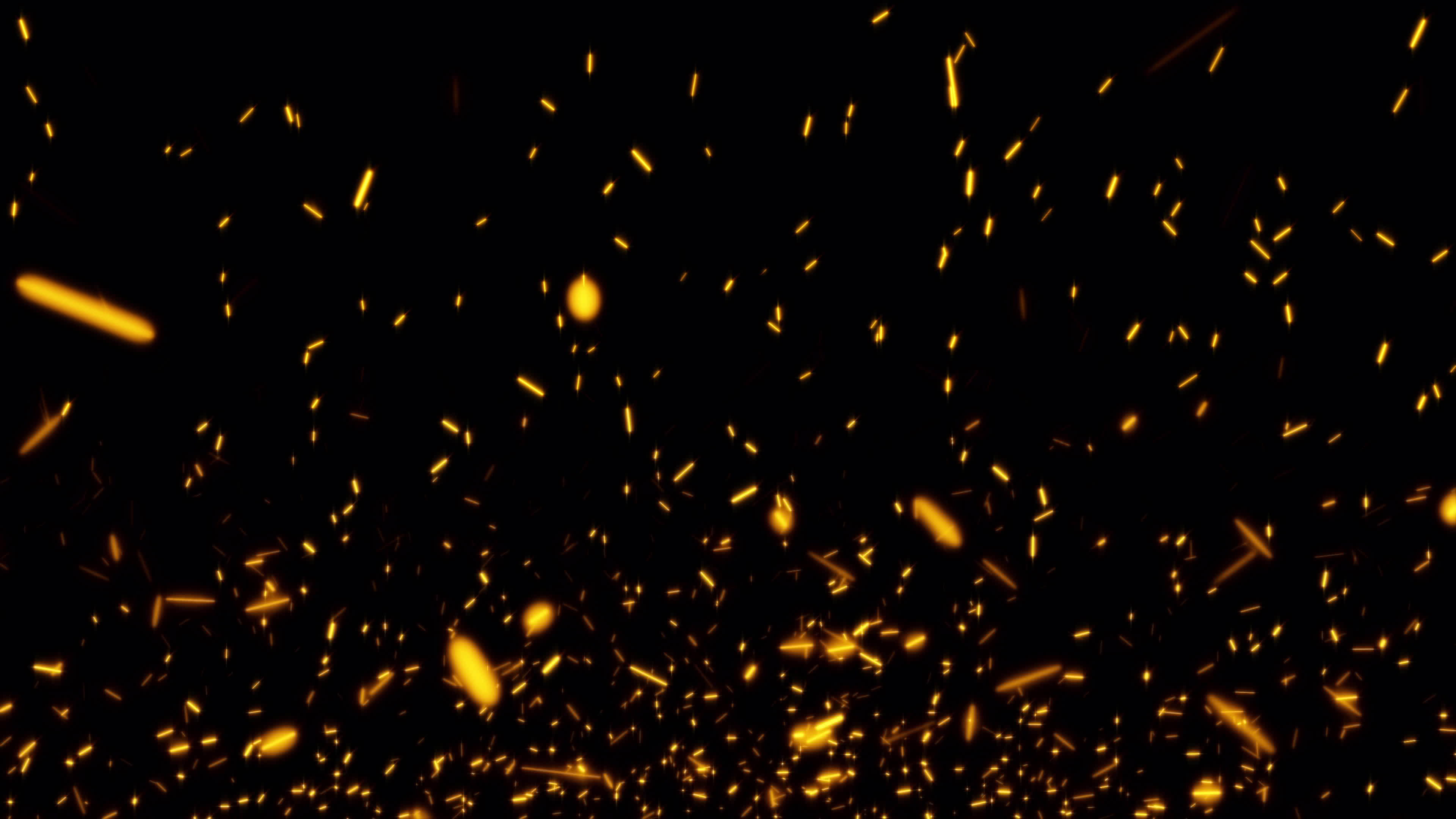 Loop flow up glow orange fire particles sparks 13106642 Stock Video at