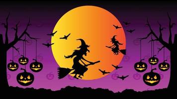 Halloween design vector illustration, Background