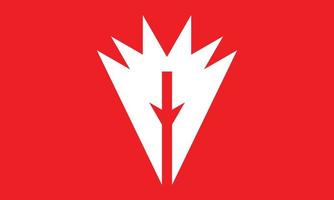 Sword vector logo design, icon template