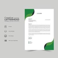 Letterhead design template design vector