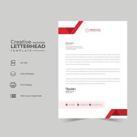 Letterhead design template design vector