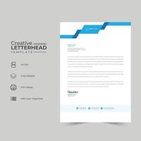 Letterhead design template design vector