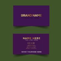 BUSINESS CARD DESIGN vector