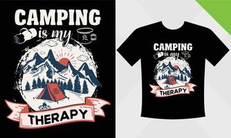 mountain t-shirt design template eps file for mountain vector