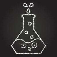 Science Experiment Chalk Drawing vector