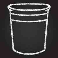 Beer Pong Chalk Drawing vector