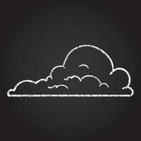 Cloud Chalk Drawing vector